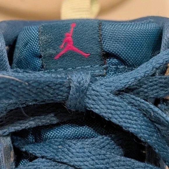 RARE Nike Air Jordan 1 Mid TD Green Abyss Frosted Spruce Size 5C 644507-300 - Picture 6 of 9